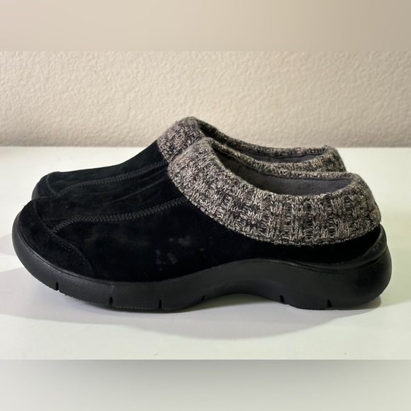 NWOT Dansko Eartha Black Suede & Knit Non Slip Comfort Mule Clog 36EU US 6 - Picture 7 of 9